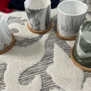 set of 4 plant holders